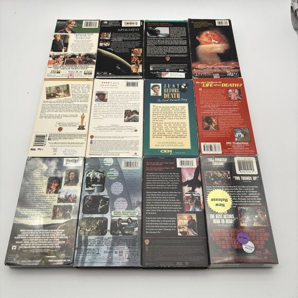 Lot Of 12 VHS Movies - Classics/Blockbusters - Drama Action Suspense - Pre-owned - Picture 6 of 11